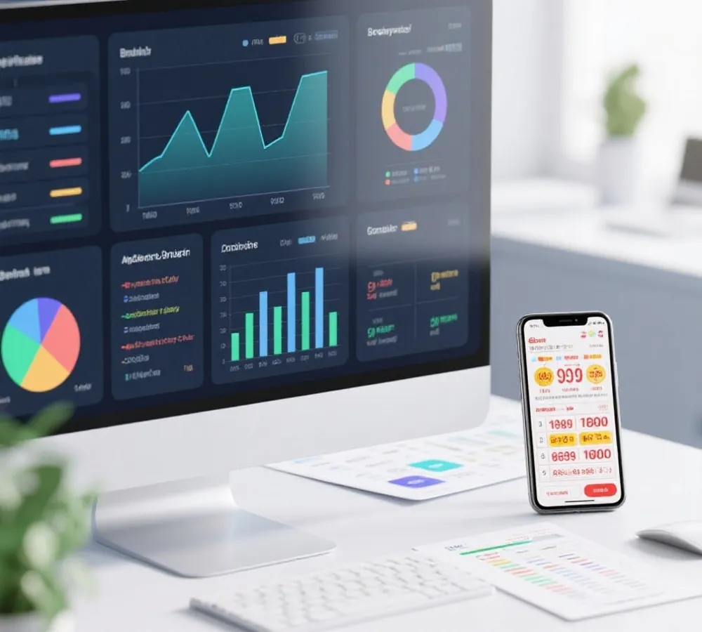 开奖数据查询与走势分析场景示意